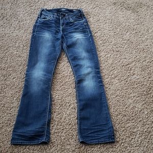 Silver Jeans high rise boot